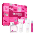 Ferrioni SET 4 Piezas Dama EDP 100ml + Locion Corporal 100ml + Shampoo Corporal 100ml + Miniatura 10ml