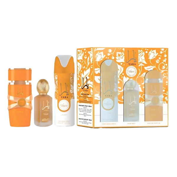 Lattafa Yara Tous EDP 100ml Set 3 pzs Dama