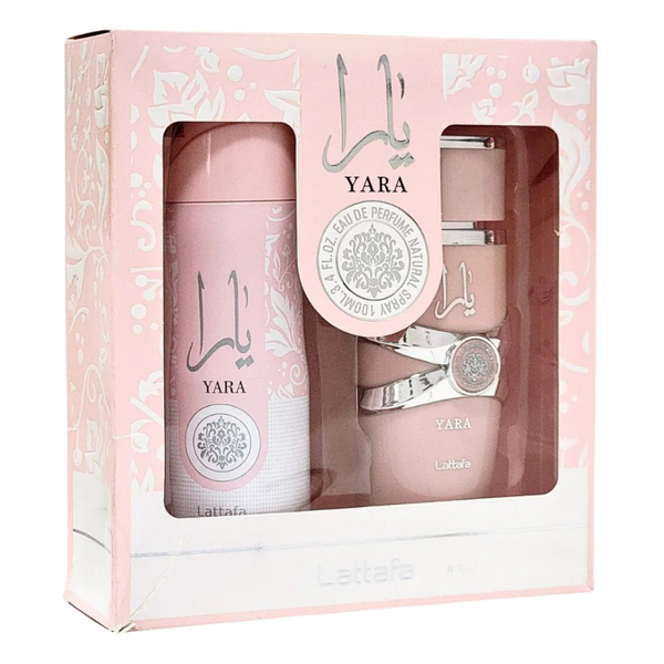 Lattafa Yara EDP 100ML Set 2 Piezas Dama